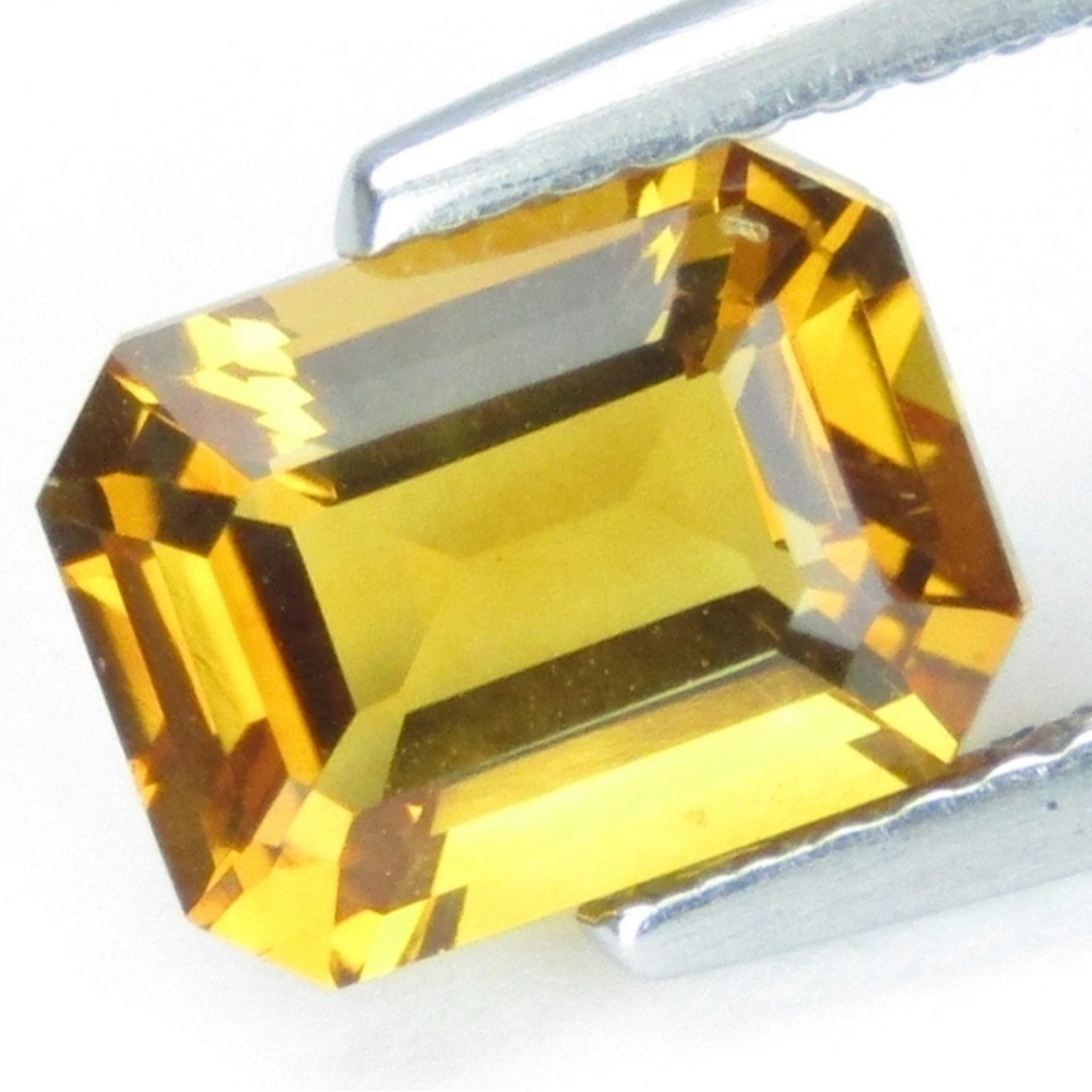 Elegant Yellow Gemstone Ring